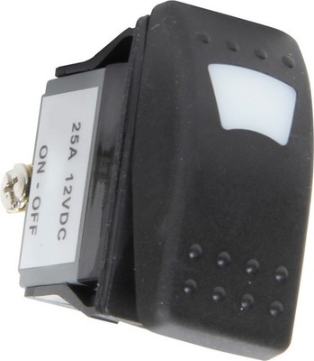 On/Off Blue Lit Rocker Switch552-602 Dunebuggy & VW