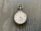 Antique VINTAGE 1916 WALTHAM 825 1883 18s 17j Pocket Watch NICKEL CASE RUNNING
