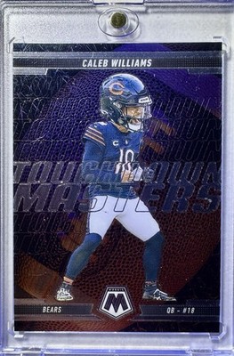 CALEB WILLIAMS RARE PANINI MOSAIC BIG HEAD INSERT INVESTMENT CARD CHICAGO BEARS