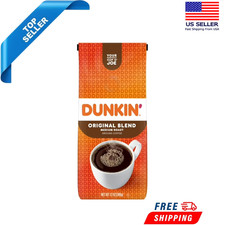 Dunkin’ Original Blend Medium Roast Ground Coffee, 12 oz Bag 10.65 per pound