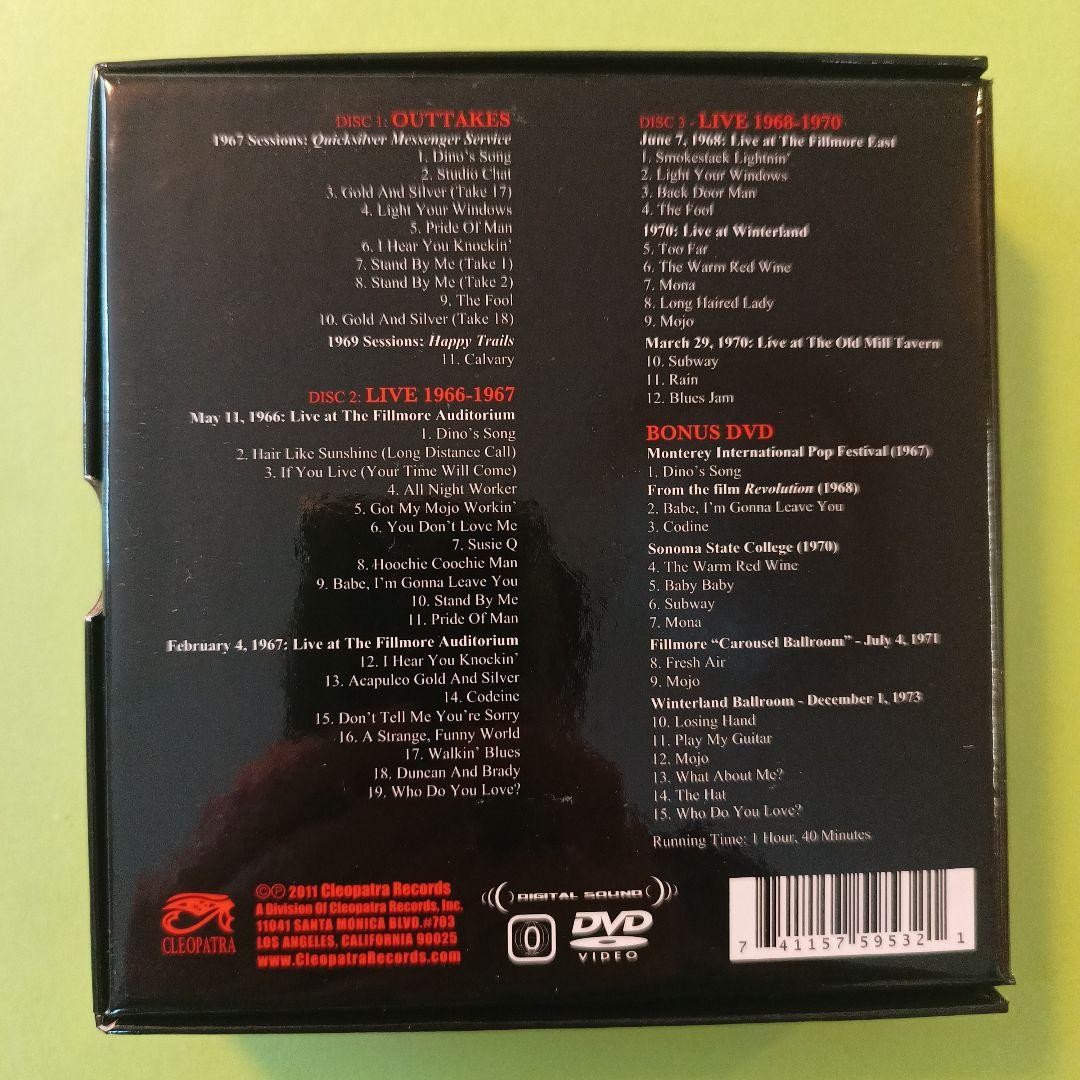 Quicksilver Messenger Service 3Cd Dvd | eBay