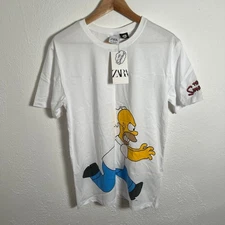 Zara Men's White T-shirt