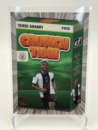 Serge Gnabry 2023-24 Donruss #13 Crunch Time Crunch Time Germany