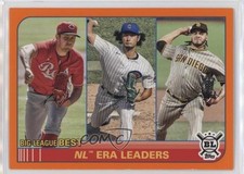 2021 Topps Big League Best Orange Dinelson Lamet Yu Darvish Trevor Bauer 05v0