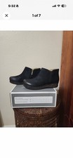 Dansko Makara Black Ankle Boots. Size 38