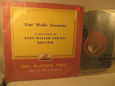LP - Fats Waller Favourites - Vinylplatte 10'' (25cm)  33U/min 195? - UK V10