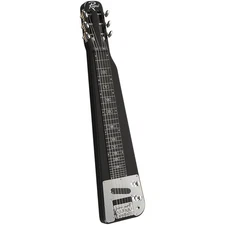 Rogue RLS-1 Lap Steel Guitar with Stand and Gig Bag Metallic Black