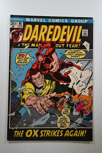 Daredevil #86 (Marvel Comics April 1972) FN Condition!