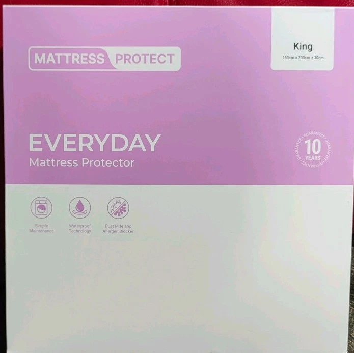 Matressman Everyday Mattress Protector King Size NEW SEALED