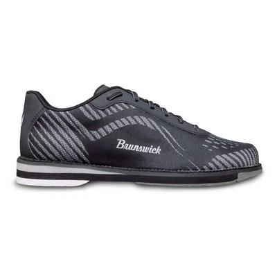 Brunswick Men's Command Right Hand Black/Grey Bowling Shoes - Image 1 of 3