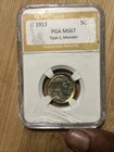 1913 Type 1 Buffalo Nickel PGA – Monster Toned Superb Gem!