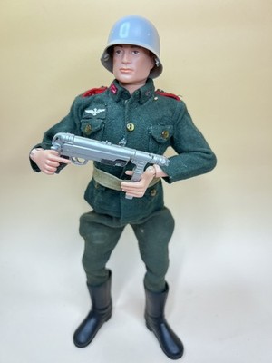 Vintage 1964 GI Joe 12” German Soldier WWII Style Dark Green