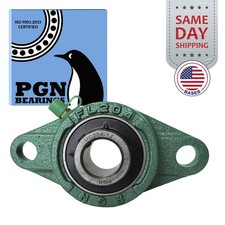 UCFL204-12 Solid Base Pillow Block Flange Mounted Bearing 3/4" Bore 2 Bolt