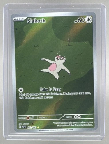 Slakoth 2024 Pokemon Surging Sparks #212/191