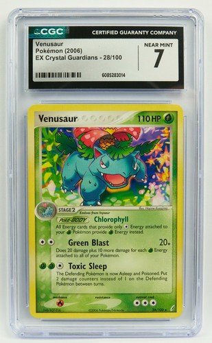 Venusaur graded CGC 7 for sale on eBay