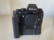 Nikon F3 HP 35mm SLR Film Camera Body Nikon MD-4 Motor Drive