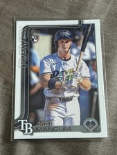 2261 2025 Topps Update Series RC Jake Mangum Tampa Bay Rays
