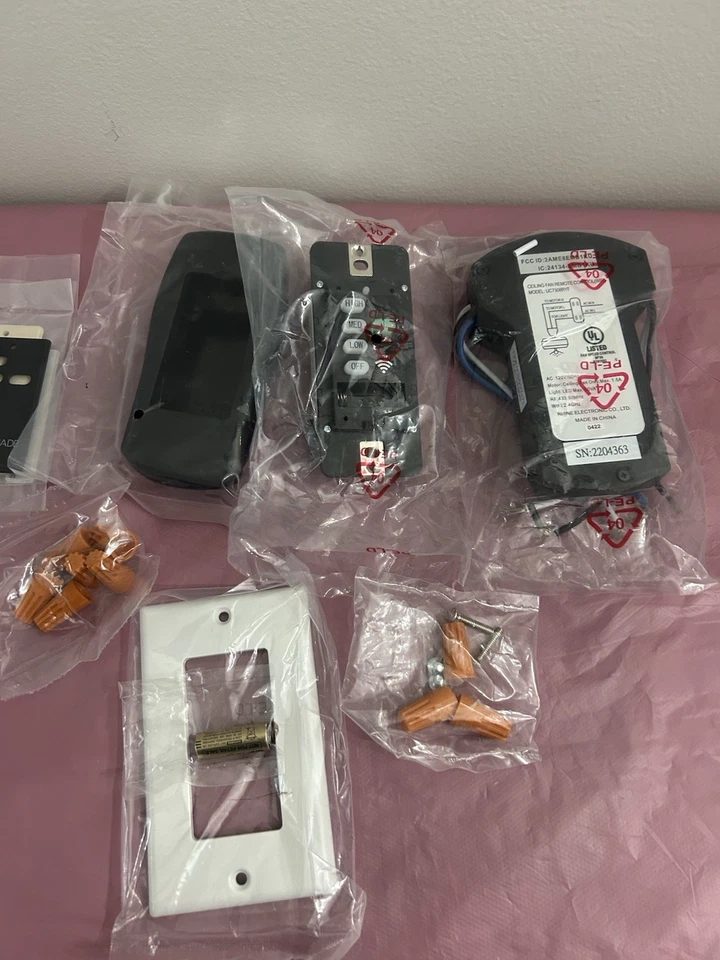 Control de ventilador WiFi inteligente universal hecho a mano de 3 velocidades solo compatible con iluminación LED Foto 2 de 4