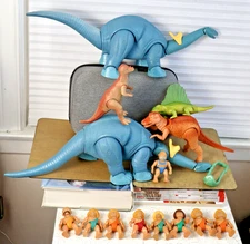 Playskool Definitely Dinosaurs Lot of 14 Figures – Vintage 1980s