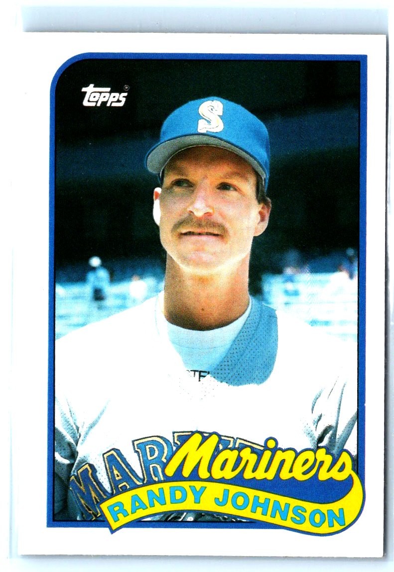 1989 Topps Traded #57T Randy Johnson Limited Edition (Tiffany)