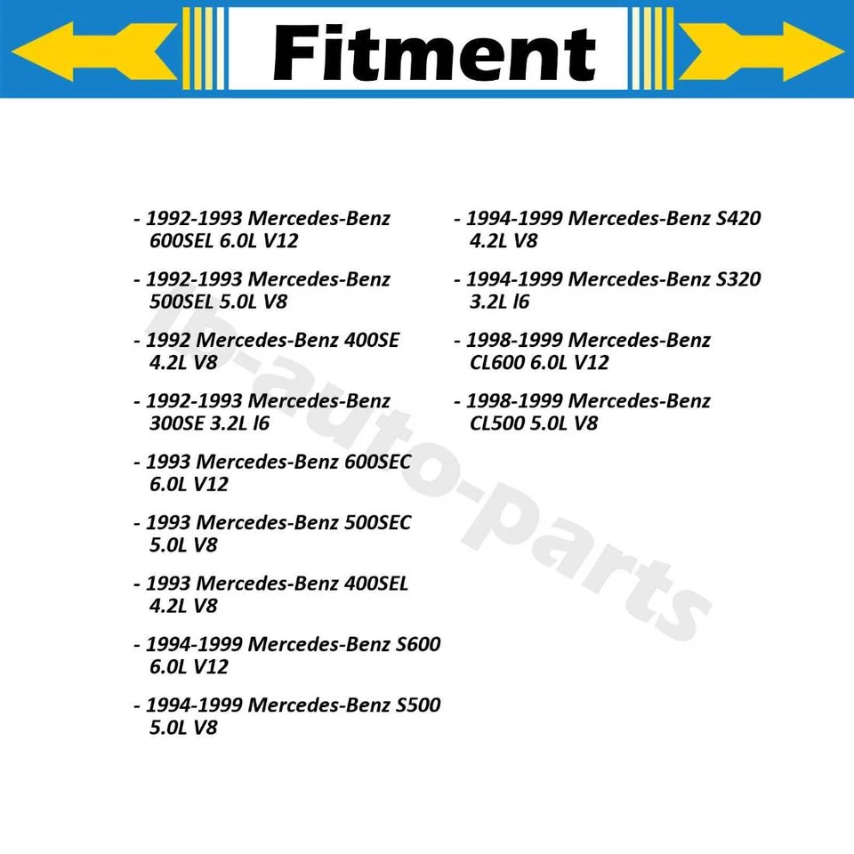 Brazo de control superior delantero con rótula 2x para Mercedes-Benz CL500 1998 1999 5,0 L Foto 2 de 4