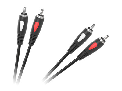 RCA-Audiokabel mit Cinch-Anschluss, 10 m, 2 RCA-2 RCA, Cabletech Eco-Line
