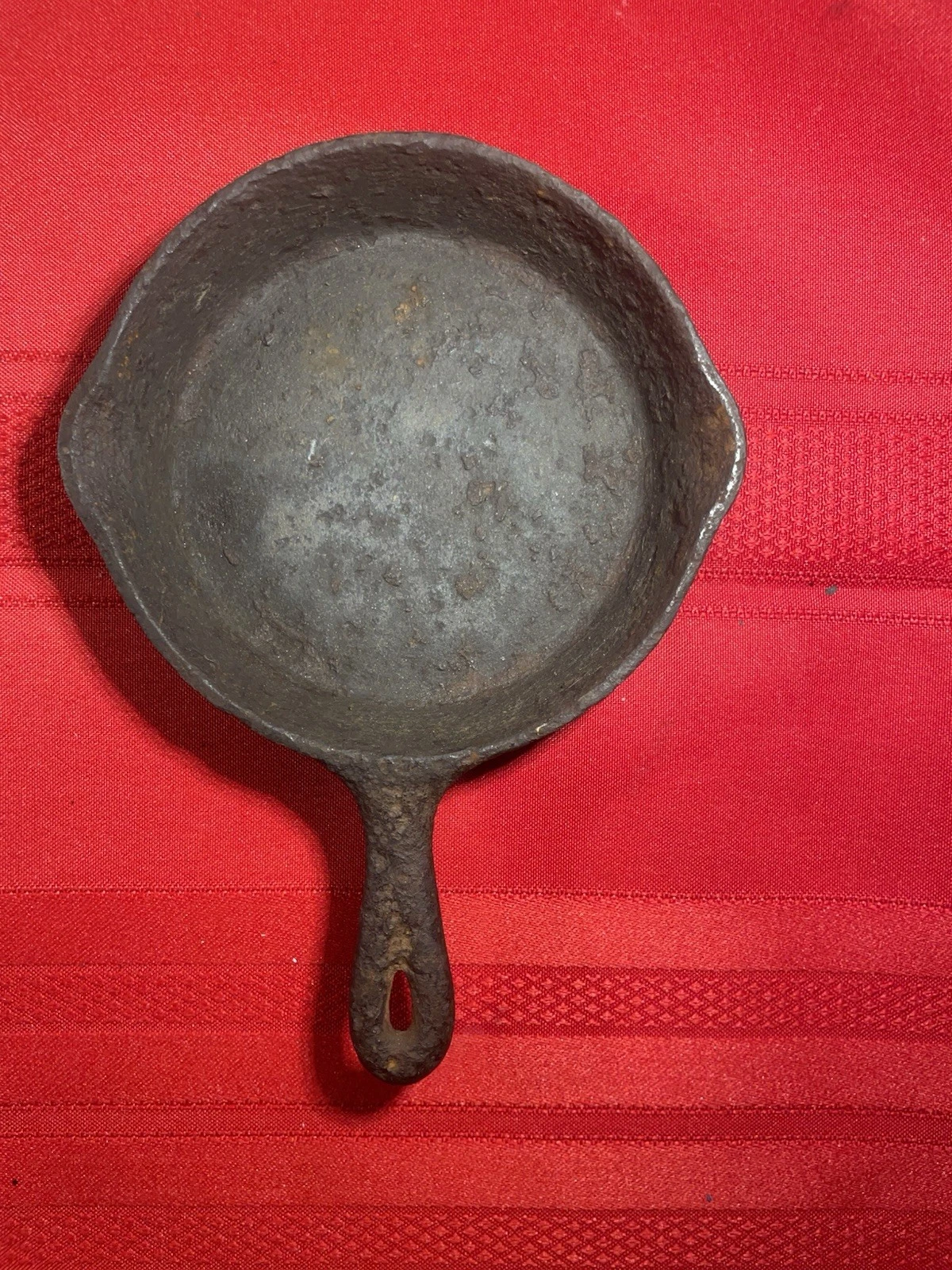 “Wagner” Arc Logo Toy Skillet Cast Iron Very Rare 1800s