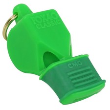 Fox 40 Classic CMG Safety 3-Chamber Pealess Whistle, Green