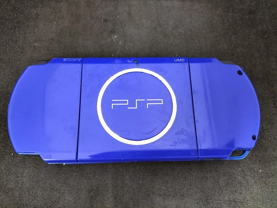 B267 Sony PSP 3000 console White x Blue Handheld system Japan fx - Image 3 of 4