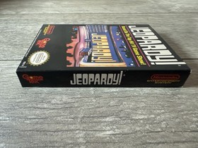 Jeopardy Nintendo Entertainment System NES Box & Manual Only