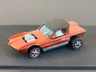 Vintage Hot Wheels Redline 1968 TOUGH Orange Python HK - WHITE Int., MINTY!!