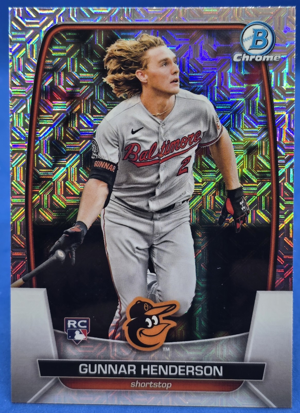 2023 Bowman - Gunnar Henderson #65 Chrome Mojo Refractor (RC)