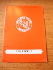 13/10/1982 Theatre Programme: Alexandra Birmingham - Chapter 17 (Writing On Fron