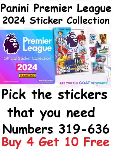Panini Premier League 2024 und 2023 leere Stickeralben. - Bild 2 von 4