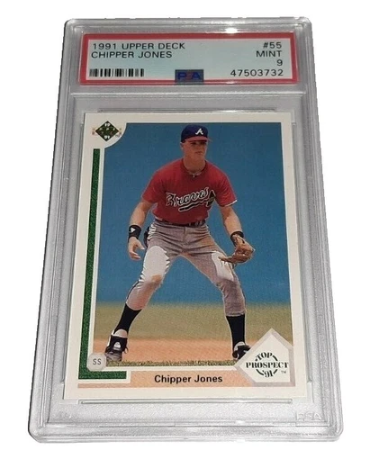 Upper Deck Chipper Jones Baseball Sports Trading Cards