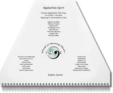 Zither Lap Harp Sheet Music ~ "Appalachian Spirit"; Appalachian Favorites