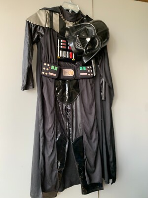 Disney Store Darth Vader Costume Boy Star Wars Sith Dark Lord