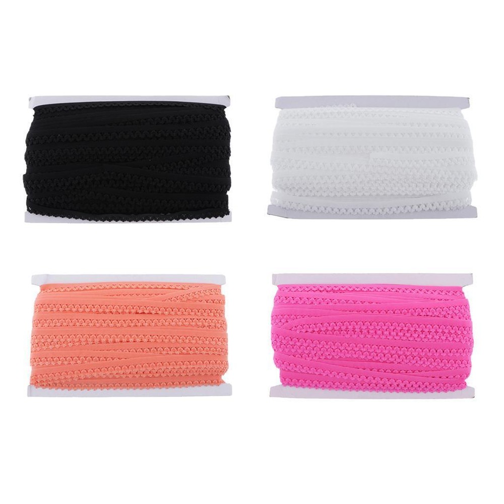 50-Yard Rubber Tire Lace Elastic Band for Decorative Washing