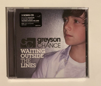 Waiting Outside The Lines CD Greyson Chance Paparazzi - Piano Playing Vocalist