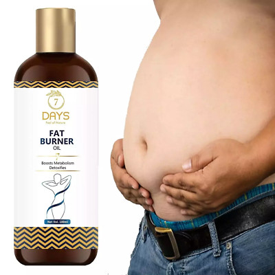 7 Days Fat Loss Oil Fat Burner Oil,Fat Go Body Slimming Oil,Anti Cellulite Oil