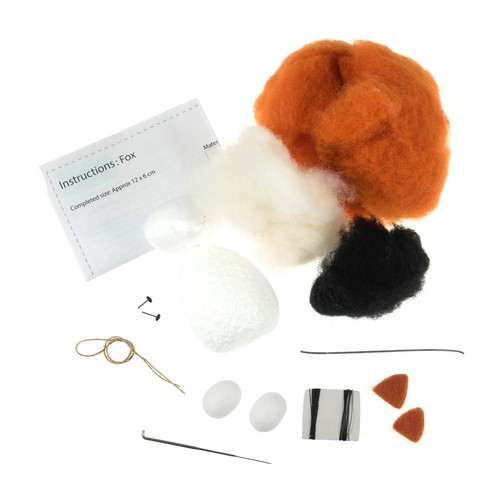 Trimits Needle Felting Kit - Fox - Craft Kit - Picture 2 of 3