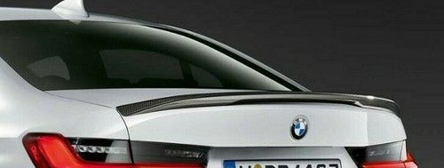 BMW OEM G20 Carbone Fibre Spoiler Arrière Aileron 3 Séries Sedan 2019+ Tout Neuf - Photo 1 sur 3