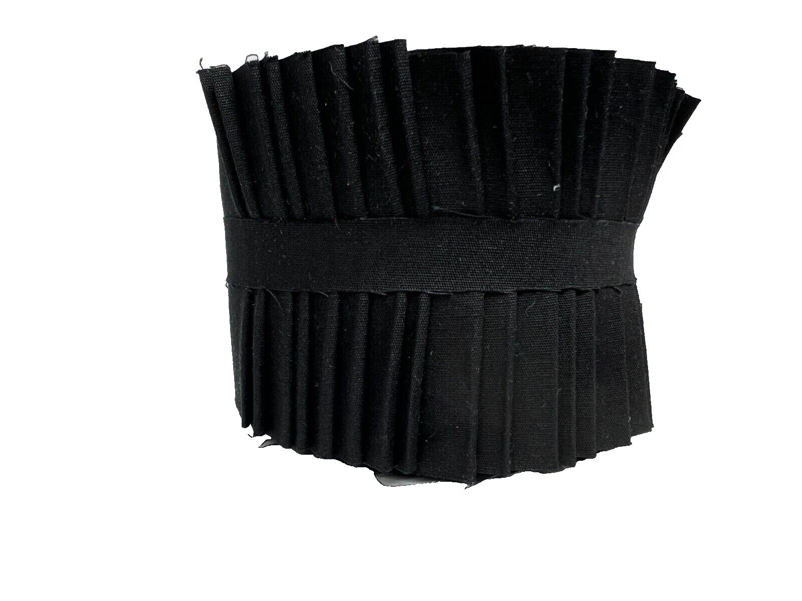 Jelly Rolls, tiras géneros artesanales Negro de Algodón