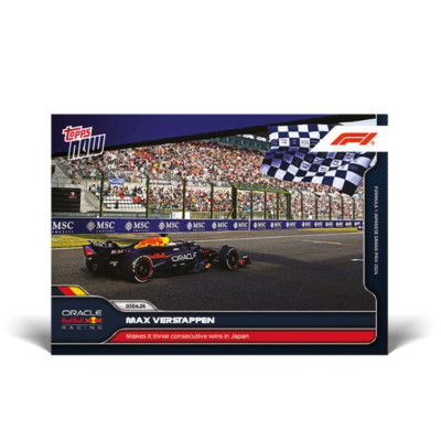 22 TOPPS MAX VERSTAPPEN フェルスタッペン 世界399枚 Max Verstappen 2023 Topps Chrome Formula 1 #1 Purple