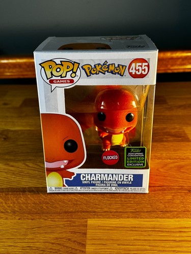 Funko Pop! Pokemon Charmander #455 Flocked 2020 Spring Convention - 第 1/2 張圖片