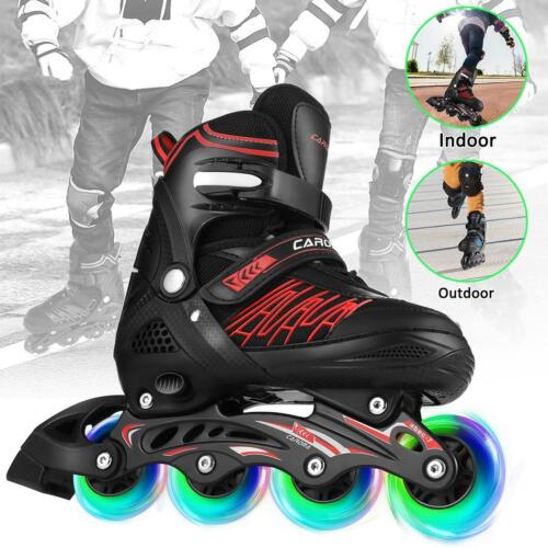 Adjustable Inline Skates Roller Blades Adult or Kid Breathable Outdoor Sport__ 