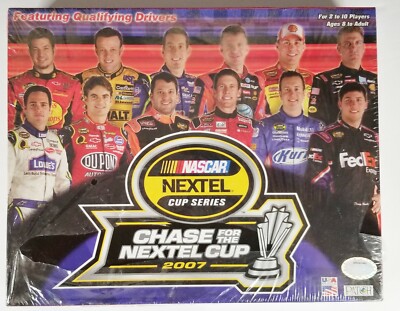 NASCAR Chase for the Nextel Cup 2007 Board Game new sealed Patch Products