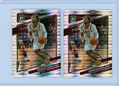   2 - DARIUS GARLAND 2021-22 DONRUSS OPTIC PRIZM SILVER PULSAR HOLO # 65