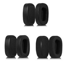 Headphone Leather/Mesh Ear Pads Cushion Earpad Parts For Logitech G533 Headset