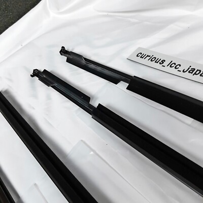 Genuine Toyota Land Cruiser Prado 150 Series Door Belt Molding Set - 2010-2020, OEM 75711-60072, 4-Piece Kit, Made In Japan